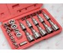 30PC Security Star Torx Sockets Chrome Vanadium & Tamper Proof Bits Set Bit